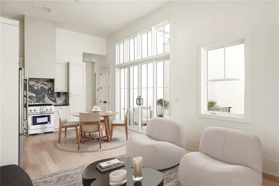 Furnished interior view inside a new home in , Chattahoochee Hills (Image 4).