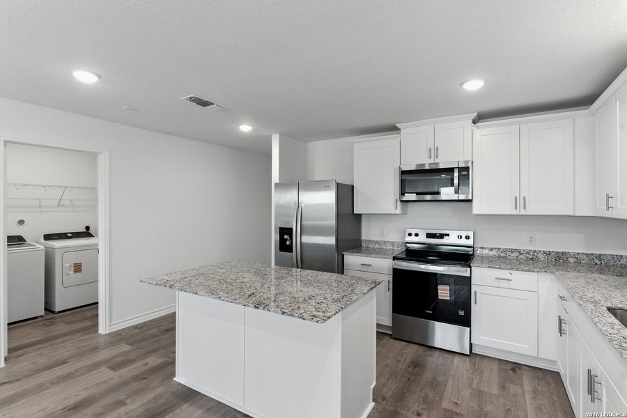Furnished interior view inside a new home in Lily Springs, Seguin (Image 4).