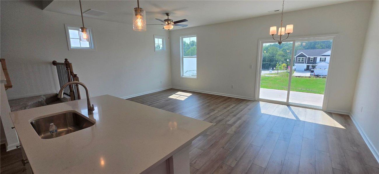 Spacious, unfurnished interior of a new home in Meece Townhomes, Easley (Image 11).