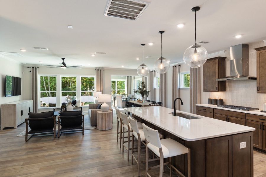Representative furnished interior of a home built from the Stonebrook by Pulte Homes in The Retreat at Salem Glen, Clemmons (Image 9). Representative furnished interior of a home built from the Stonebrook by Pulte Homes in The Retreat at Salem Glen, Clemmons (Image 9).