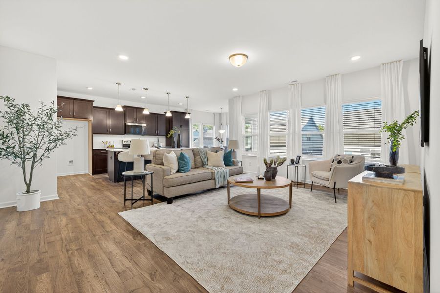 Furnished interior view inside a new home in Edgewater - The Links, Lancaster (Image 12).