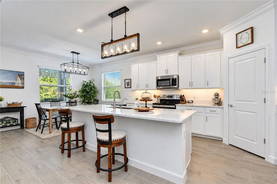 Furnished interior view inside a new home in Angeline Active Adult, Land O' Lakes (Image 26).