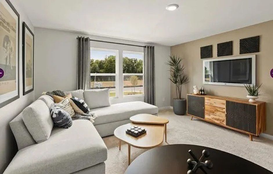 Furnished interior view inside a new home in The Estates at Gainesville Township, Gainesville (Image 9).