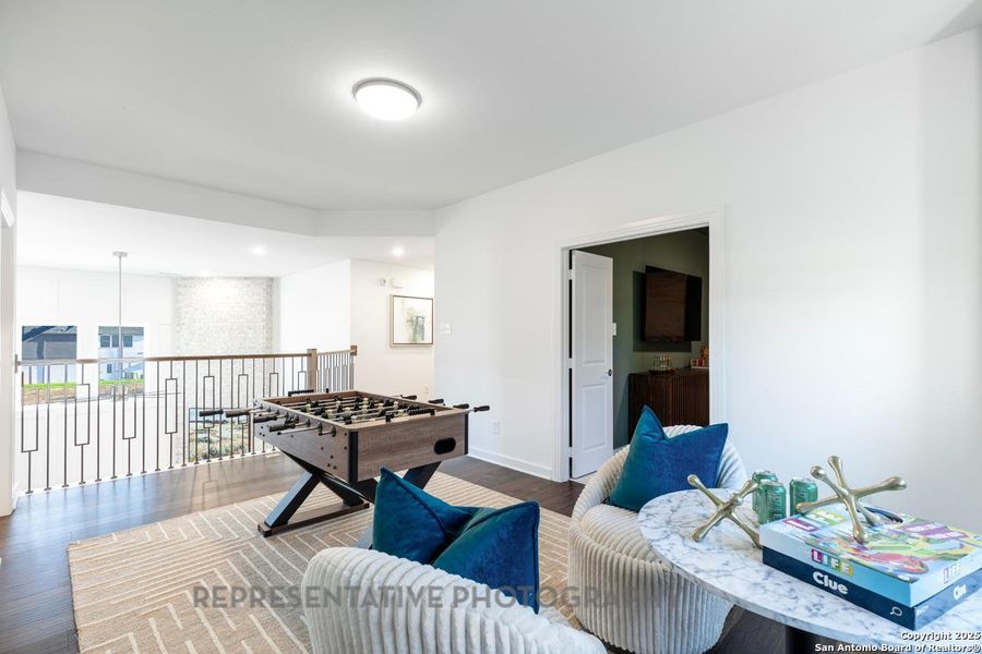 Furnished interior view inside a new home in The Ranches at Creekside, Boerne (Image 11). Furnished interior view inside a new home in The Ranches at Creekside, Boerne (Image 11).