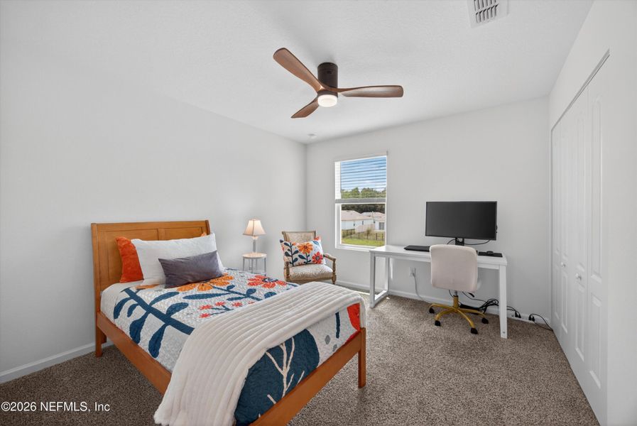 Furnished interior view inside a new home in Entrada, St. Augustine (Image 37).