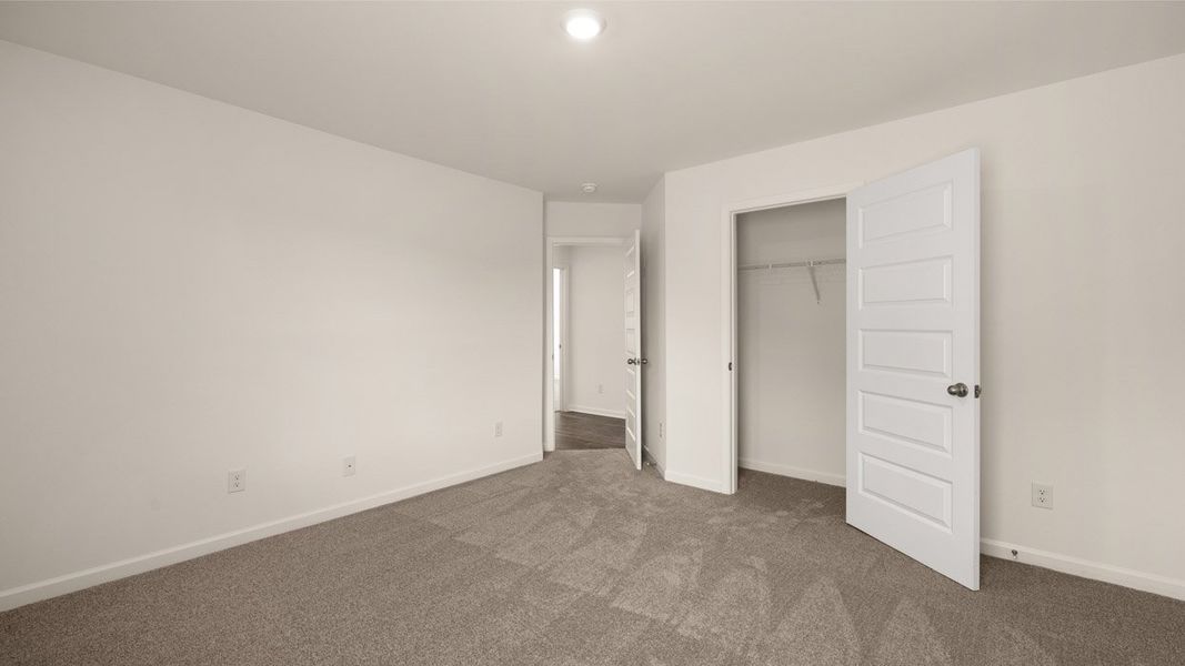 Spacious, unfurnished interior of a new home in The Gates at Pates Creek, Hampton (Image 40).