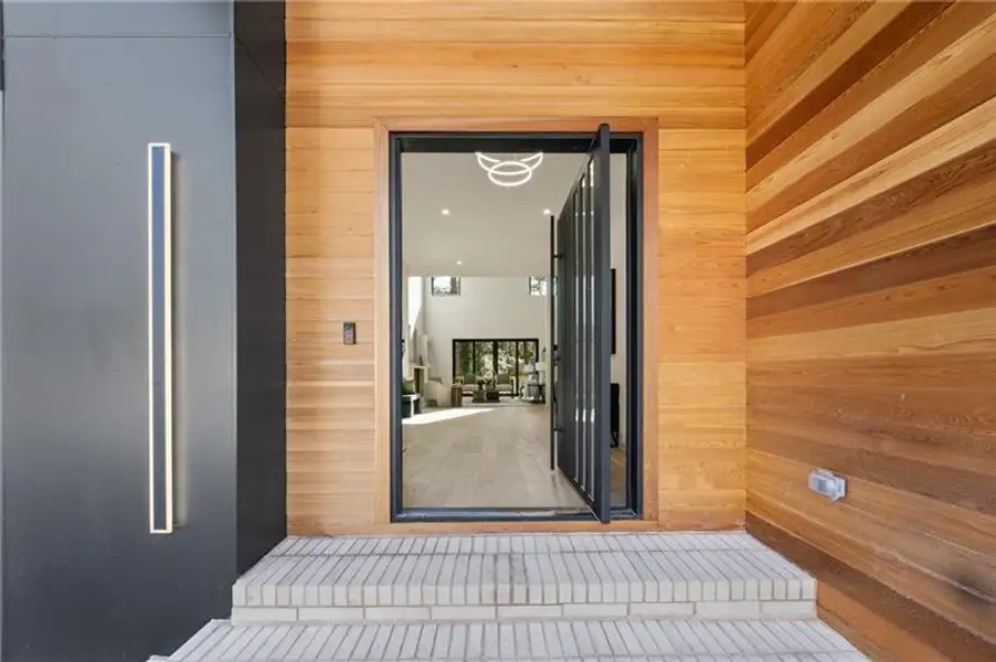 Exterior details and patio area of a home in , Sandy Springs (Image 31).