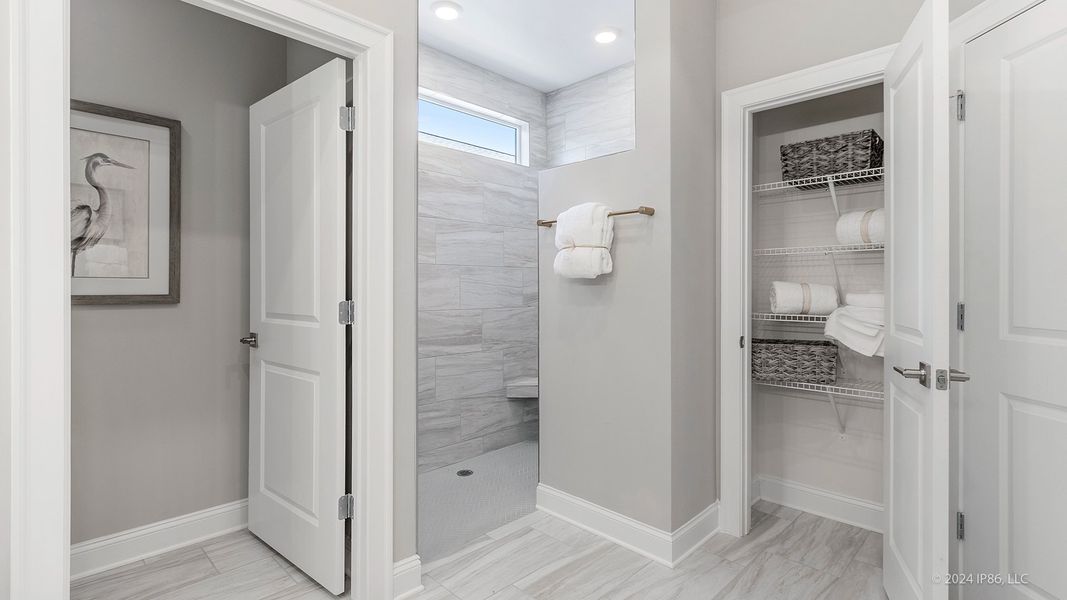 Representative furnished interior of a home built from the Promenade by Epcon Communities in The Courtyards at Bailey Farms, Dacula (Image 10).