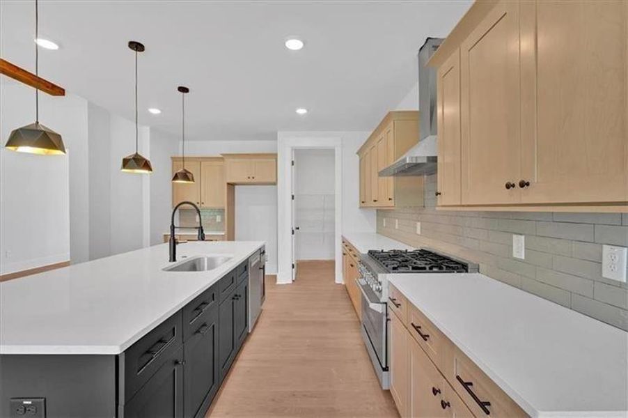 Furnished interior view inside a new home in , Rydal (Image 13).