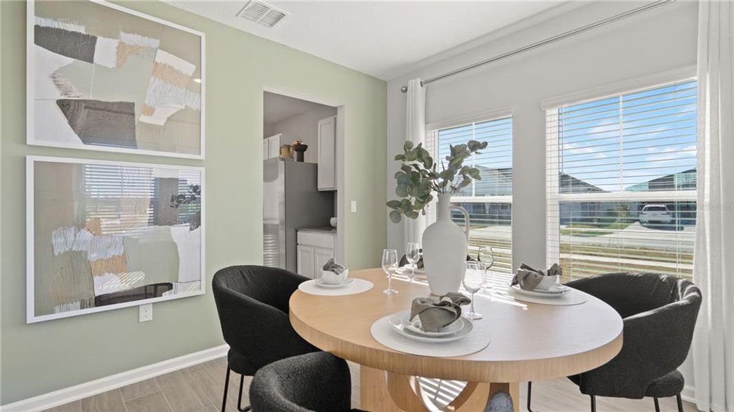 Furnished interior view inside a new home in , Orlando (Image 25).