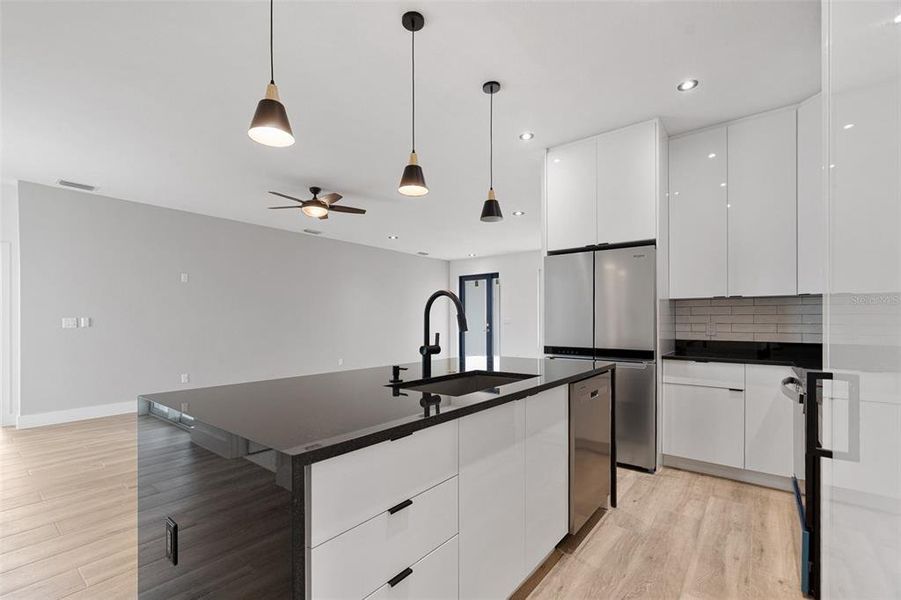 Furnished interior view inside a new home in , Placida (Image 20).