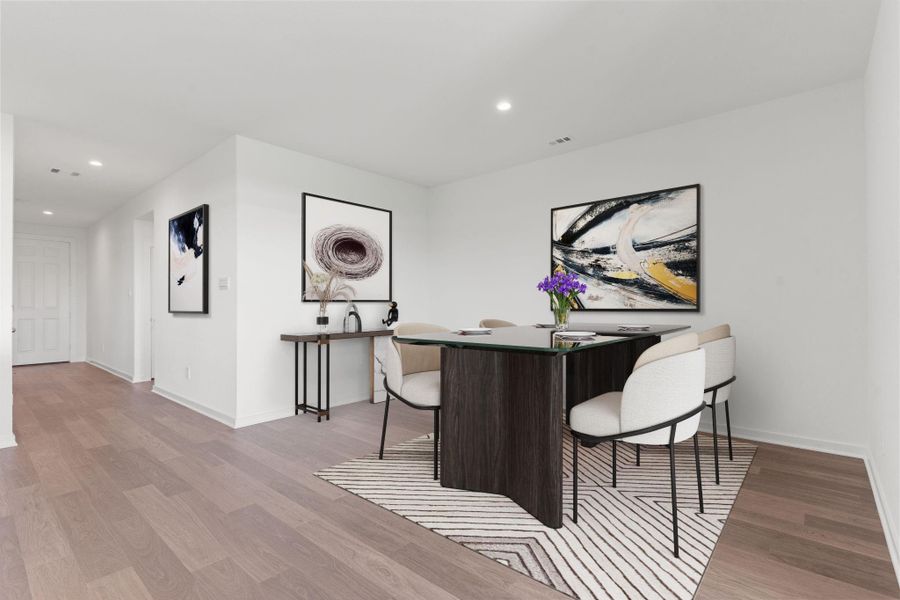 Furnished interior view inside a new home in Grand Cay Harbour, Texas City (Image 14).