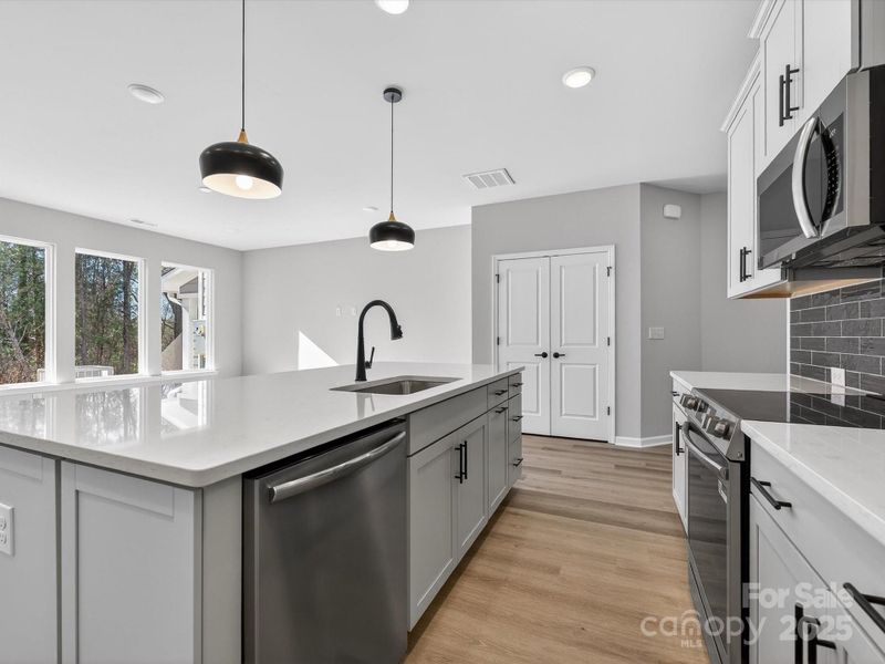 Furnished interior view inside a new home in Westview Towns, Waxhaw (Image 10). Furnished interior view inside a new home in Westview Towns, Waxhaw (Image 10).