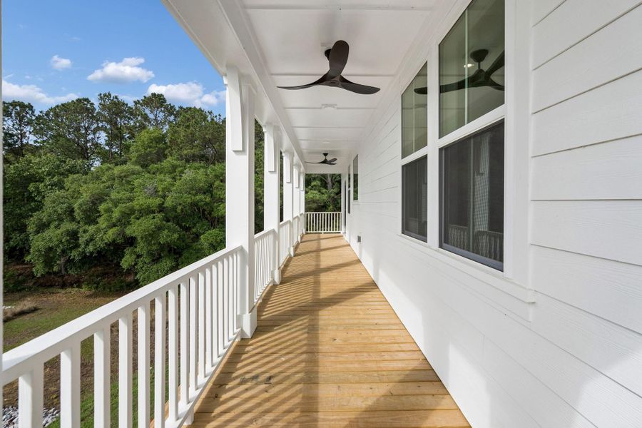 Exterior details and patio area of a home in Overlook at Copahee Sound, Awendaw (Image 4). Exterior details and patio area of a home in Overlook at Copahee Sound, Awendaw (Image 4).