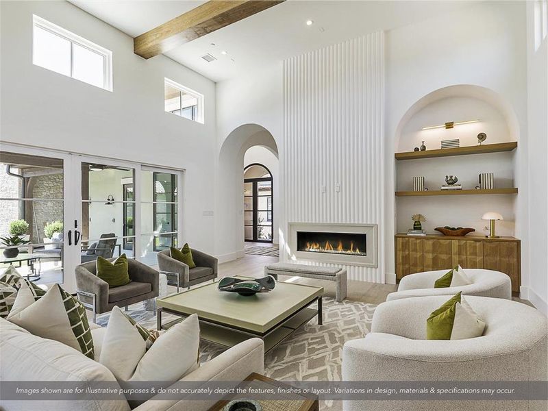 Furnished interior view inside a new home in , Westlake (Image 5).