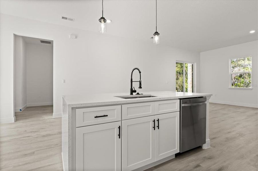 Furnished interior view inside a new home in , Citrus Springs (Image 5). Furnished interior view inside a new home in , Citrus Springs (Image 5).