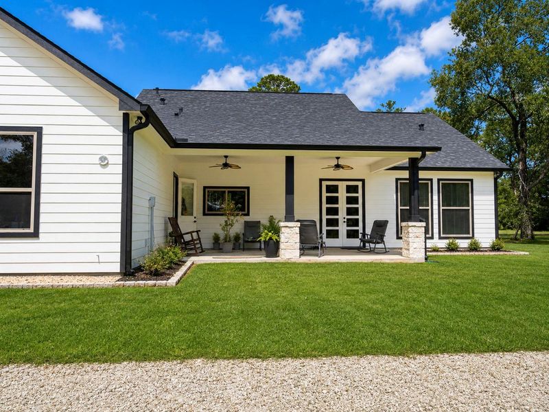 Exterior details and patio area of a home in , Waller (Image 20). Exterior details and patio area of a home in , Waller (Image 20).