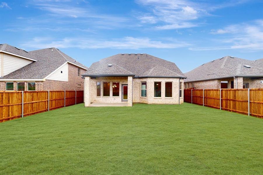 Front exterior of a new home in Lilybrooke at Legacy Hills, Celina, TX, highlighting curb appeal (Image 2). Front exterior of a new home in Lilybrooke at Legacy Hills, Celina, TX, highlighting curb appeal (Image 2).
