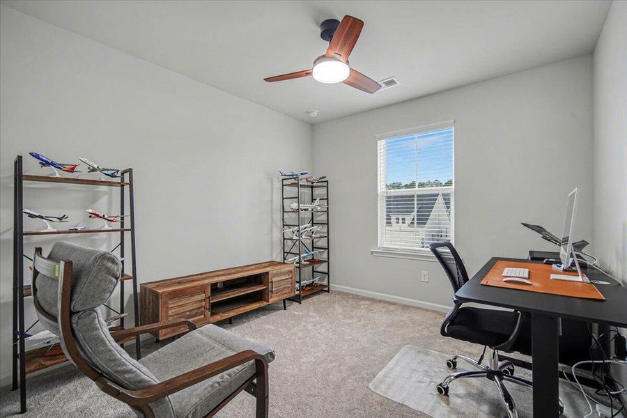 Furnished interior view inside a new home in Heron's Walk at Summers Corner, Summerville (Image 15).