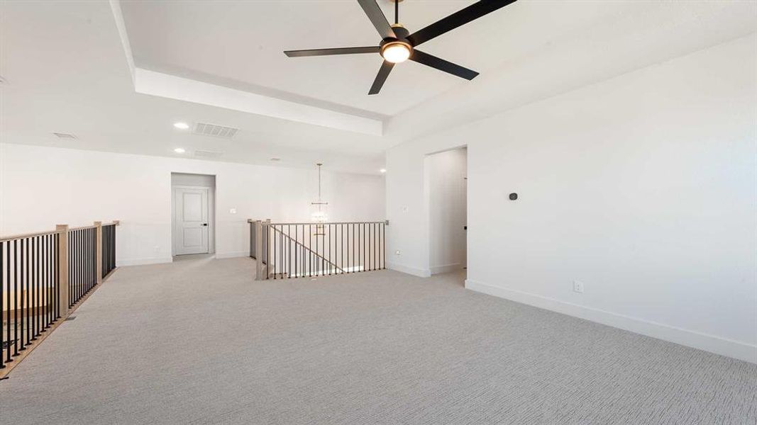 Spacious, unfurnished interior of a new home in Fields 60', Frisco (Image 18).