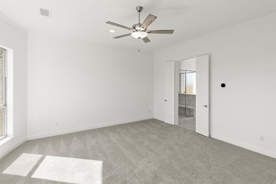 Representative unfurnished interior of a home built from the Preston by Windsor Homes in Nelson Lake Estates, Rockwall (Image 25).