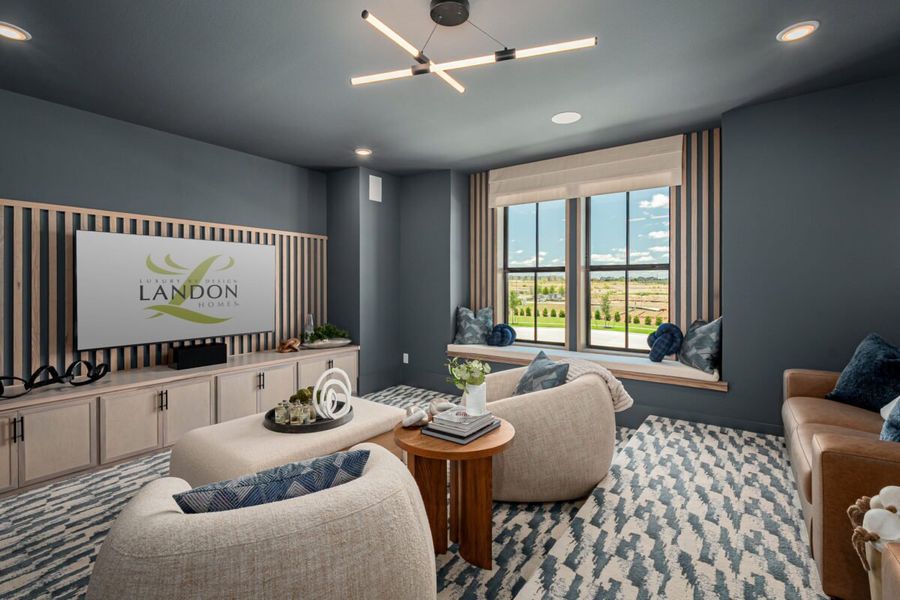 Representative furnished interior of a home built from the Fairway by Landon Homes in Fields - Brookside North, Frisco (Image 27). Representative furnished interior of a home built from the Fairway by Landon Homes in Fields - Brookside North, Frisco (Image 27).