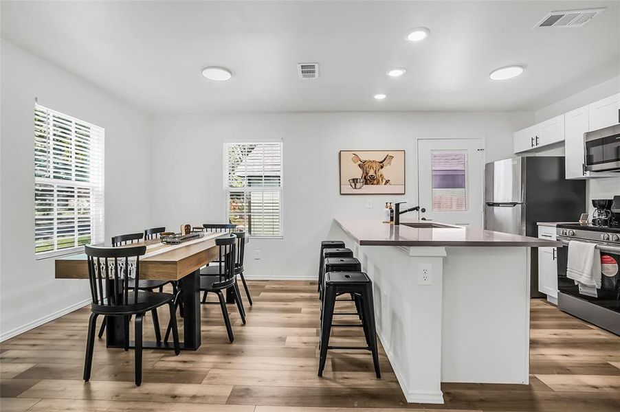 Furnished interior view inside a new home in , Bonham (Image 4). Furnished interior view inside a new home in , Bonham (Image 4).