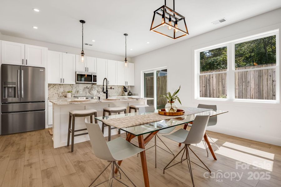 Furnished interior view inside a new home in , Asheville (Image 17).