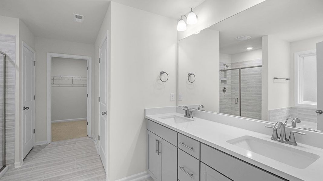 Furnished interior view inside a new home in Horton Park, Apex (Image 6).