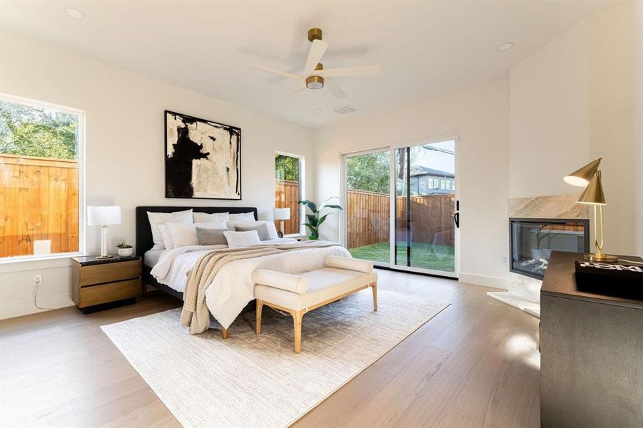 Furnished interior view inside a new home in , Dallas (Image 12). Furnished interior view inside a new home in , Dallas (Image 12).