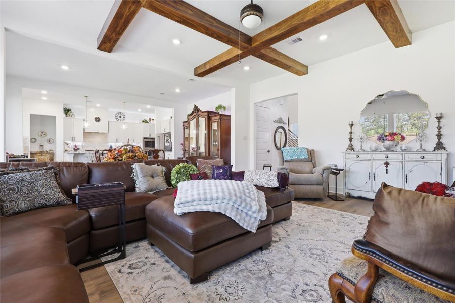 Furnished interior view inside a new home in Magnolia Woods - 70', Magnolia (Image 16).