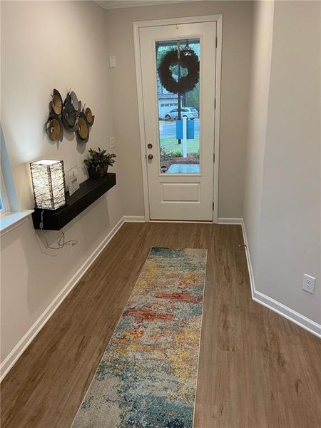 Furnished interior view inside a new home in The Collection at Wolf Creek, Lawrenceville (Image 16).