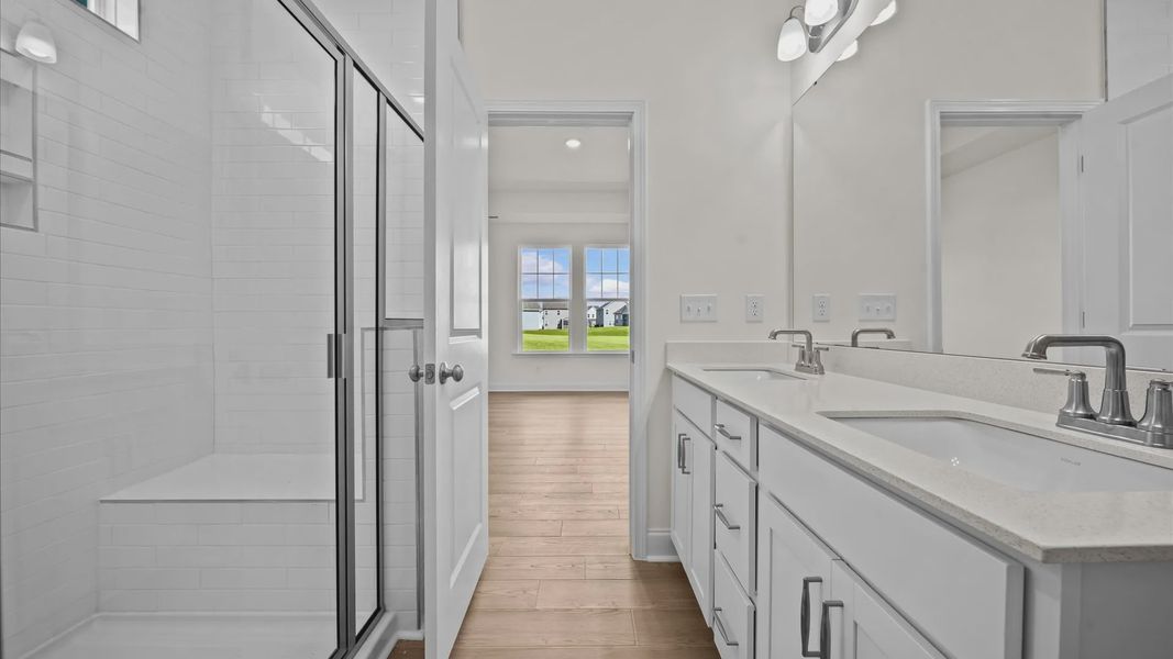 Furnished interior view inside a new home in Mason Glenn, Franklinton (Image 23).