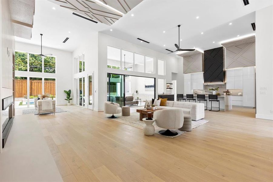 Furnished interior view inside a new home in , Dallas (Image 32).