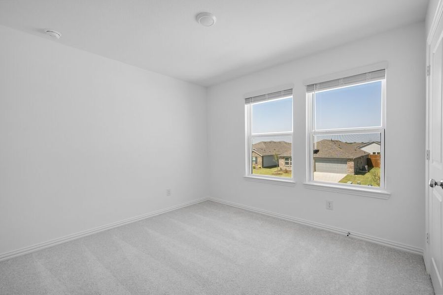Spacious, unfurnished interior of a new home in River Ridge, Crandall (Image 13). Spacious, unfurnished interior of a new home in River Ridge, Crandall (Image 13).