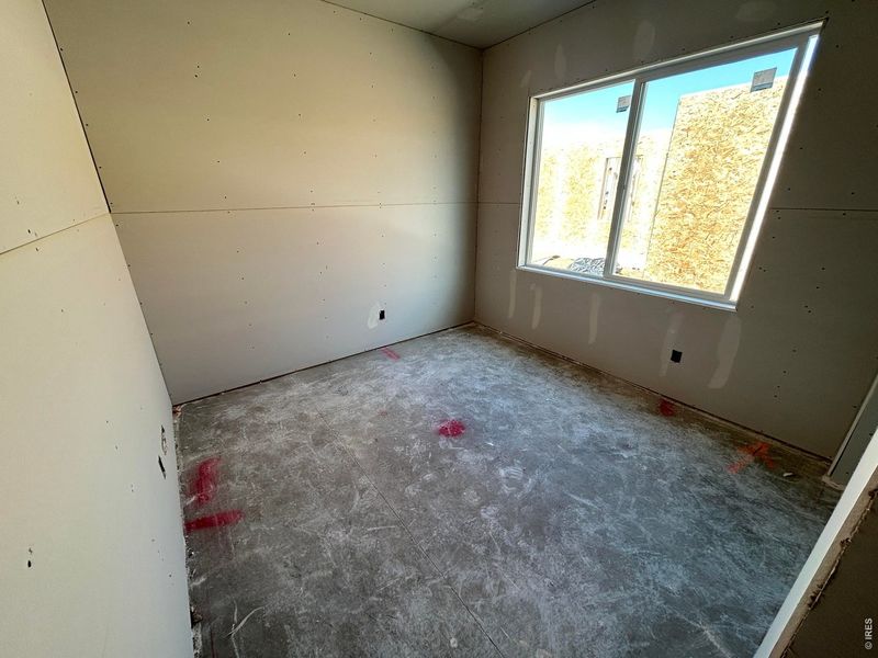 In-progress construction of a new home in Union Colony West, Greeley, CO (Image 32).