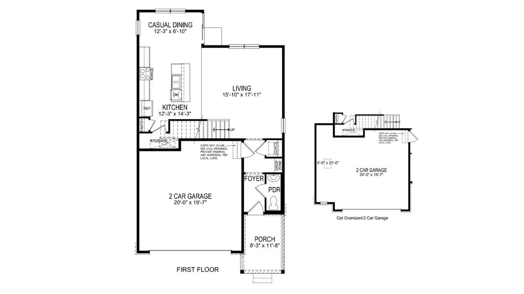 2D floor plan layout of this home in Prairie Song, Windsor, CO (Image 3). 2D floor plan layout of this home in Prairie Song, Windsor, CO (Image 3).
