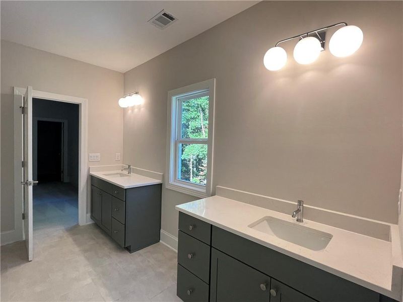 Furnished interior view inside a new home in Liberty Springs, Woodstock (Image 30). Furnished interior view inside a new home in Liberty Springs, Woodstock (Image 30).