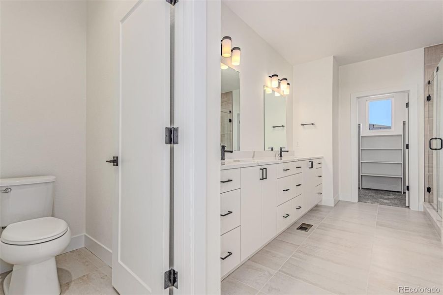Furnished interior view inside a new home in West Grange, Longmont (Image 6).
