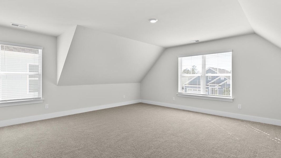 Spacious, unfurnished interior of a new home in Indigo Preserve, Leland (Image 36).