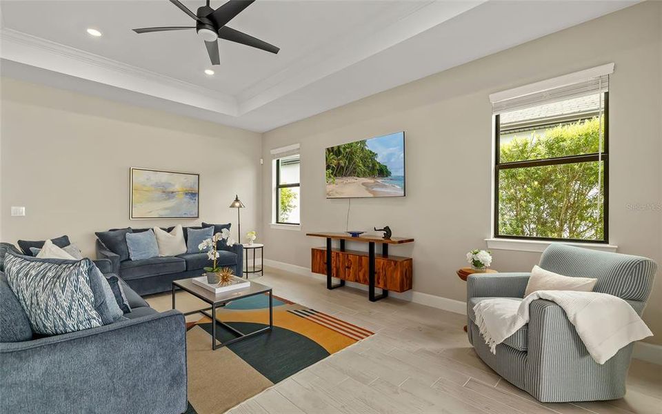 Furnished interior view inside a new home in , Venice (Image 4).