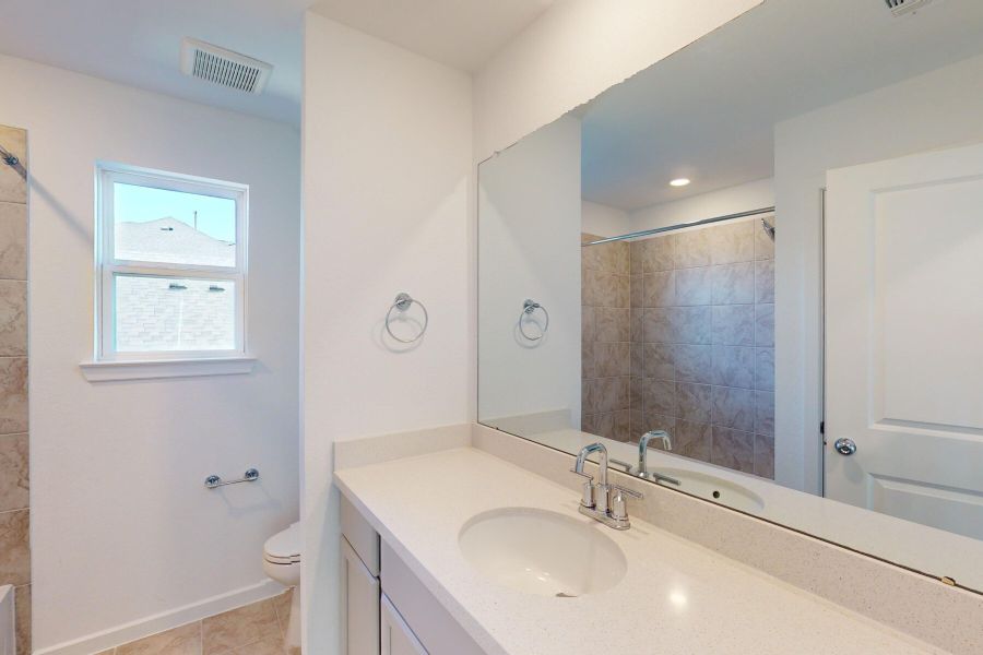 Furnished interior view inside a new home in Trillium, Richmond (Image 5).