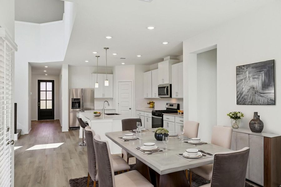 Photo is not of the actual home, but is an inspirational photo of builder’s model home and may depict options, furnishings, and/or decorator features that are not included.