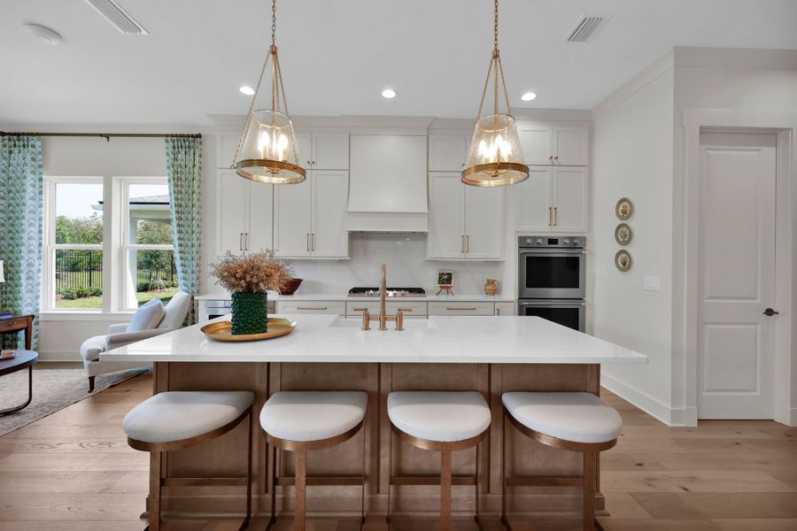 Representative furnished interior of a home built from the Scarlett by Riverside Homes in Mariposa at EverRange 50' Series, Jacksonville (Image 42).