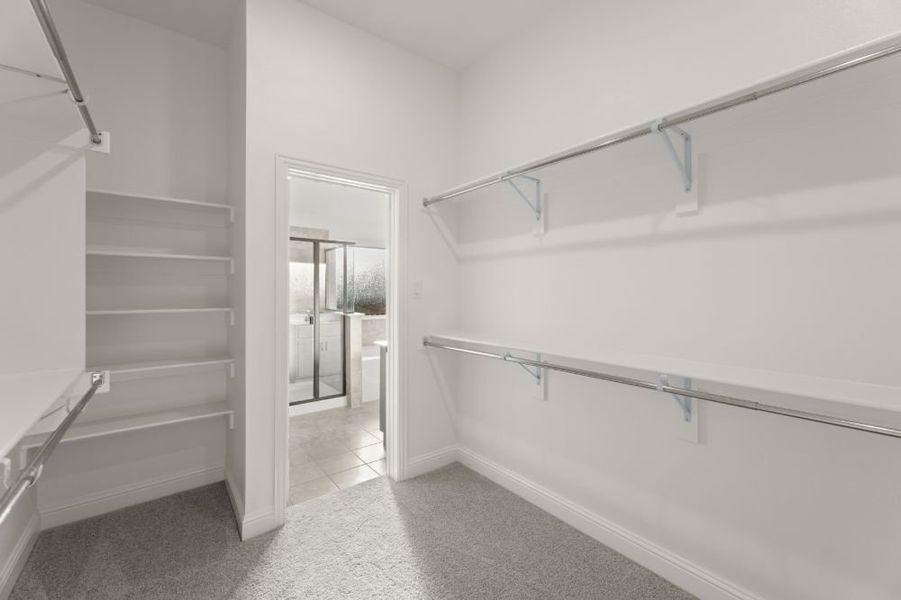 Representative unfurnished interior of a home built from the San Jacinto by UnionMain Homes in Legacy Hills, Celina (Image 32).