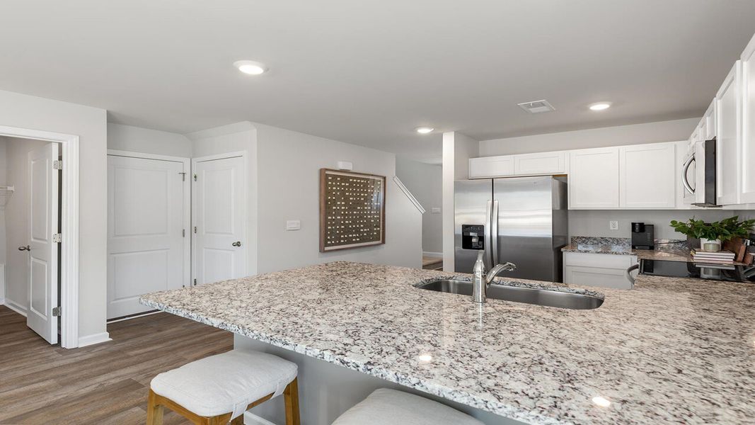 Furnished interior view inside a new home in McKenzie Gardens, Brunswick (Image 8).