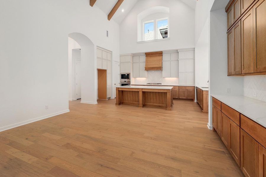 Furnished interior view inside a new home in Santa Rita Ranch, Liberty Hill (Image 24).