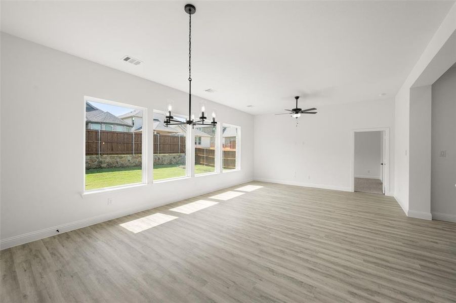 Spacious, unfurnished interior of a new home in Westside Preserve - 60ft. lots, Midlothian (Image 32).