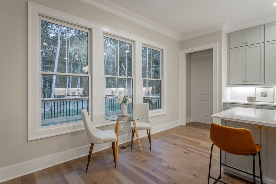 Furnished interior in a model home at River Gorge Ranch in River Gorge Ranch (Image 32).