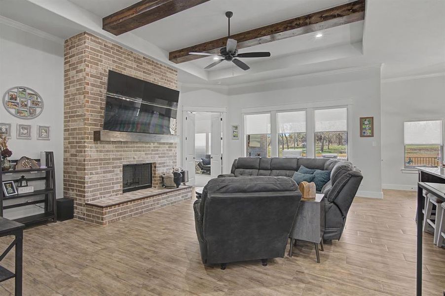 Furnished interior view inside a new home in Kessler Farms, Brock (Image 33).